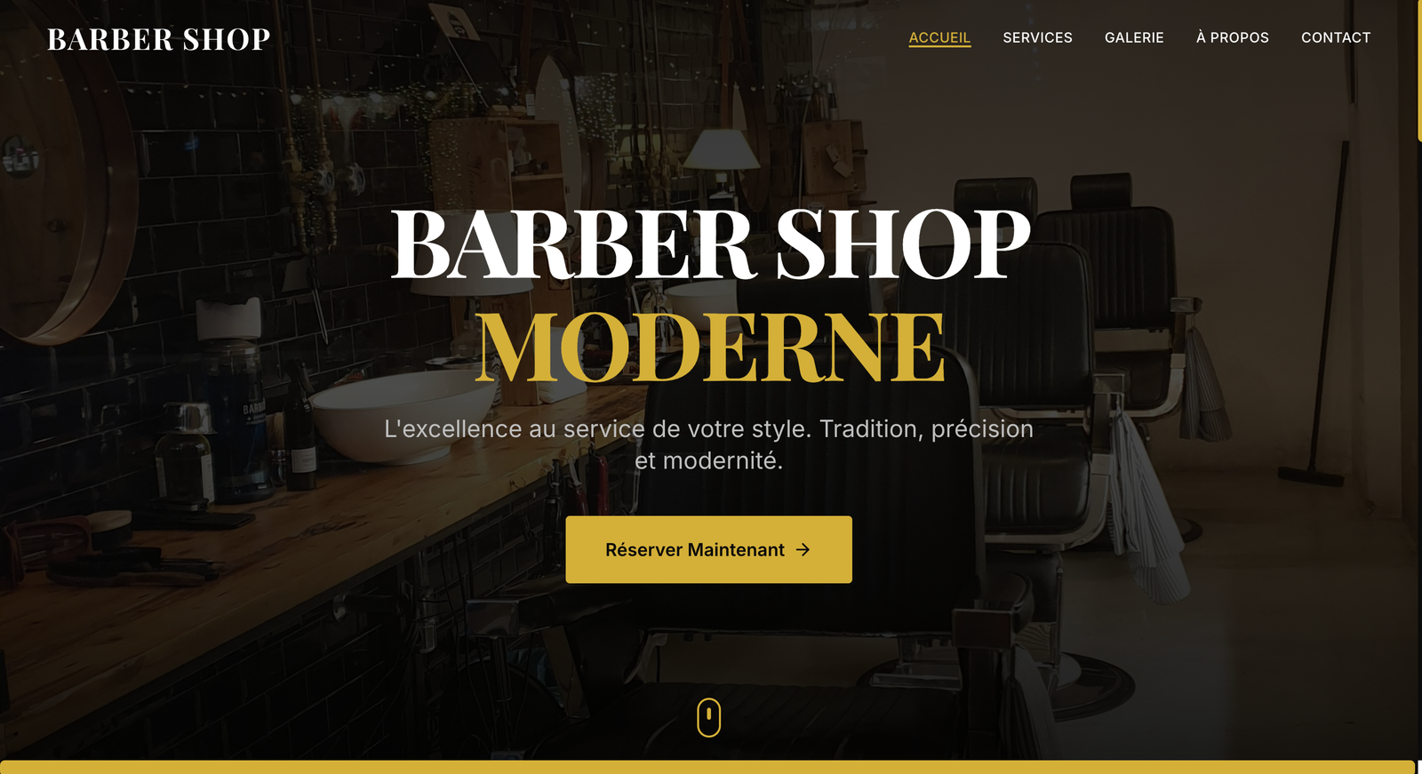 Barber Shop Moderne